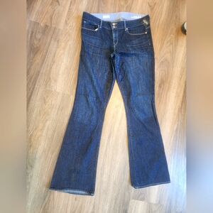 GAP PERFECT BOOT DENIM JEAN 33/16 EXTRA TALL